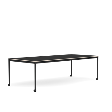 Base Table With Castors by Muuto - view 2