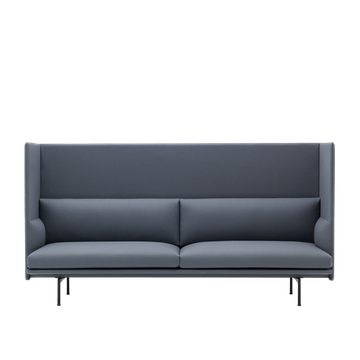 Outline Highback Sofa 100 3-Seater by Muuto - view 2
