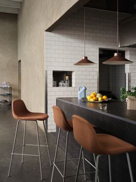 Fiber Bar Stool Tube Base - 75 cm / 29.5" by Muuto - view 3