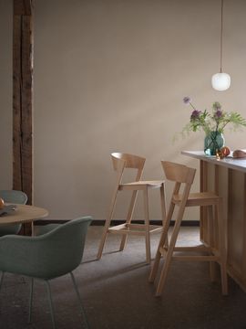 Cover Bar Stool 75 cm / 29.5" by Muuto - view 3