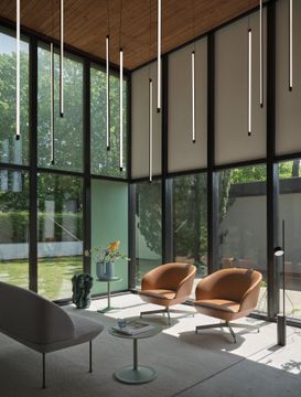 Oslo Lounge Chair Swivel Base by Muuto - view 3