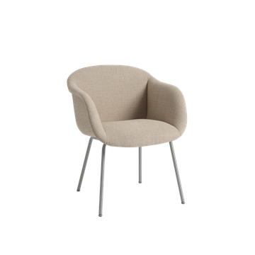 Fiber Soft Armchair Tube Base by Muuto - view 2