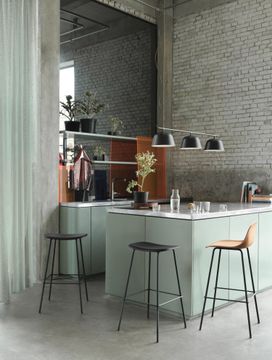 Fiber Bar Stool Tube Base - 75 cm / 29.5" by Muuto - view 6