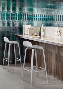 Visu Bar Stool Wood Base - 75 cm / 29.5" by Muuto - view 3