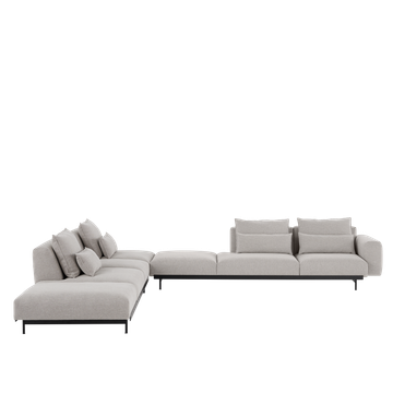 In Situ Modular Sofa Corner Configurations by Muuto - view 2