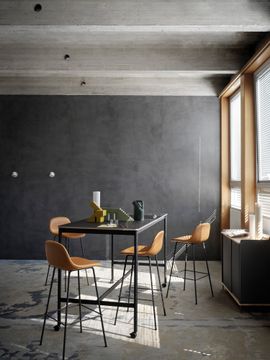 Fiber Bar Stool Tube Base - 75 cm / 29.5" by Muuto - view 7