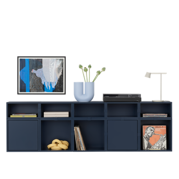 Stacked Storage System Sideboards by Muuto