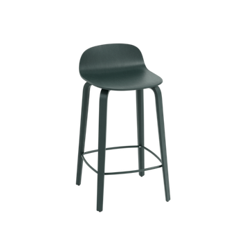 Visu Counter Stool Wood Base - 65 cm / 25.6" by Muuto
