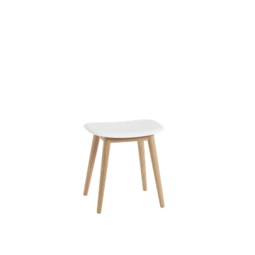 Fiber Stool Wood Base by Muuto