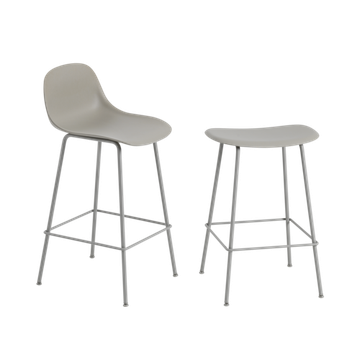Fiber Bar Stool Tube Base - 75 cm / 29.5" by Muuto
