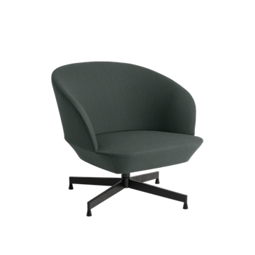Oslo Lounge Chair Swivel Base by Muuto