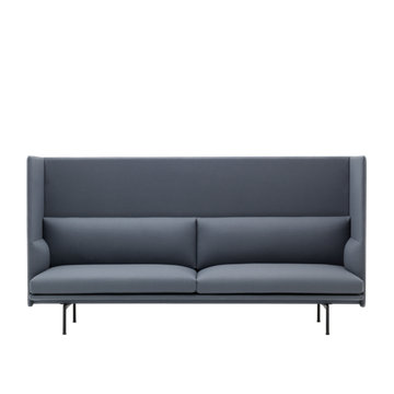 Outline Highback Sofa 100 3-Seater by Muuto