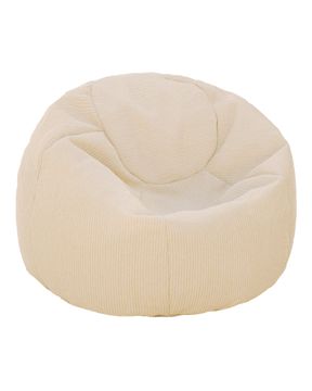 Pouf XL flottant - Beige raphia by MX HOME