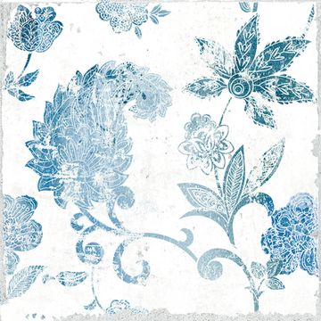 Florentina Celeste: mix - patrón continuo 16 by Nanda Tiles