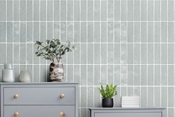 Laurel Clay Marley Blue by Nanda Tiles - view 2