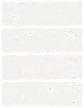 Laurel Clay Prima White by Nanda Tiles