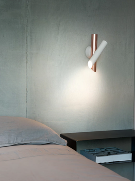 TUBES 2 - Adjustable extruded aluminium wall lamp by Nemo - view 3