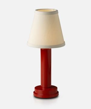 Victoria Tomato Red Cordless Table Lamp | Limited Edition by NEOZ Lighting
