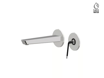 O'RAMA - Single handle wall-mounted washbasin mixer without waste by Newform - view 2