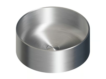 SOLO STEEL 72301X - Round countertop stainless steel washbasin by Newform - view 2