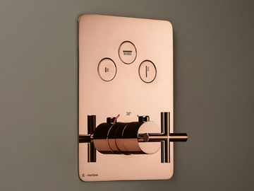 BLINK 70412E - Thermostatic shower mixer by Newform - view 3