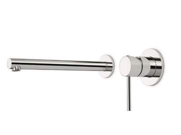 MINI-X - Wall-mounted single handle washbasin mixer by Newform - view 3