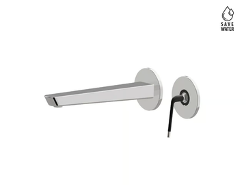 O'RAMA - Wall-mounted single handle washbasin mixer without waste by Newform - view 2