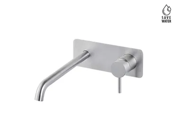 X-STEEL 316 - Wall-mounted stainless steel washbasin mixer by Newform - view 2