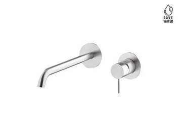 X-STEEL 316 69628EX - Wall-mounted single handle stainless steel washbasin mixer without waste by Newform - view 2
