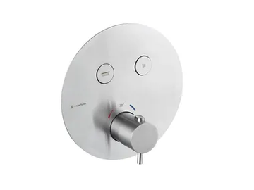 X-STEEL 316 - Recessed stainless steel shower mixer with diverter by Newform - view 2