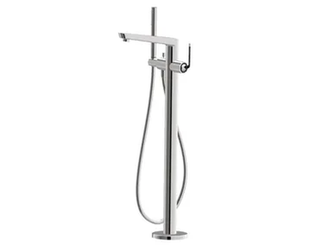 O'RAMA - Floor standing bathtub set with diverter with hand shower by Newform - view 2