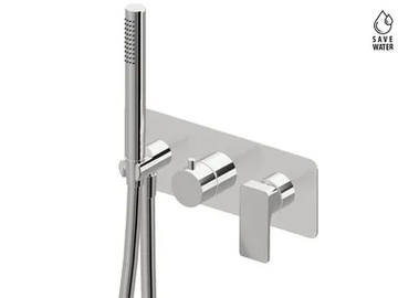 B-EASY 72669E - Recessed shower set with diverter by Newform - view 2