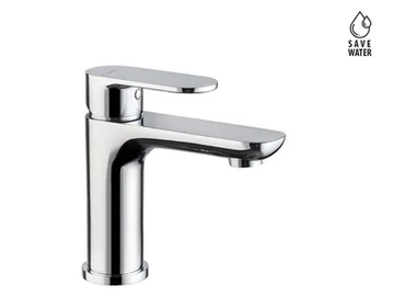 EXTRO - Countertop single handle washbasin mixer without waste by Newform - view 2