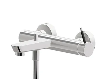 O'RAMA - Wall-mounted single handle bathtub mixer with diverter by Newform - view 2