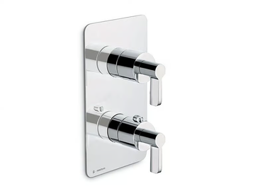 BLINK CHIC 69838E / 69848E - 2 hole Recessed thermostatic shower mixer by Newform - view 2