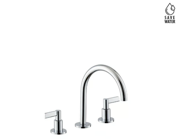 BLINK CHIC 71000 / 71100 - Countertop washbasin tap with individual rosettes without waste by Newform - view 2