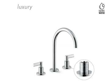 BLINK CHIC 71001 / 71101 - High countertop washbasin tap without waste by Newform - view 3