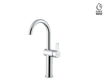 BLINK CHIC 71015 / 71115 - Single handle countertop washbasin mixer without waste by Newform - view 2