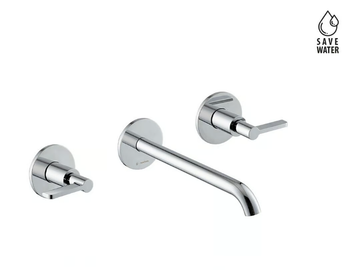 BLINK CHIC 71022E / 71122E - Wall-mounted washbasin tap with individual rosettes without waste by Newform - view 2