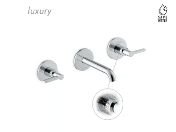 BLINK CHIC 71020E / 71120E - 3 hole wall-mounted washbasin tap without waste by Newform - view 3