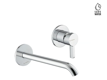 BLINK CHIC 71030E / 71130E - Wall-mounted single handle washbasin mixer without waste by Newform - view 2