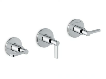 BLINK CHIC - 3 hole Recessed shower tap with diverter by Newform - view 2