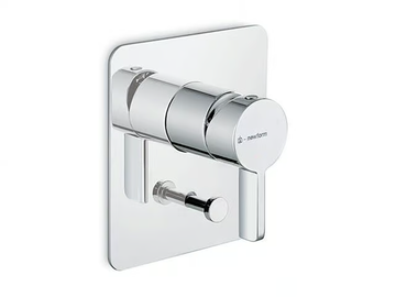 BLINK CHIC - Single handle shower mixer with diverter by Newform - view 2
