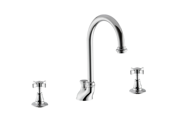 DAYTIME - 3 hole countertop washbasin tap by Newform - view 3