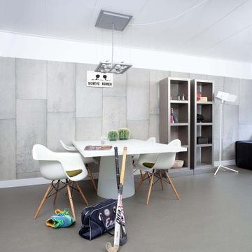 CON-01 Concrete Large Tiles by NLXL - view 5