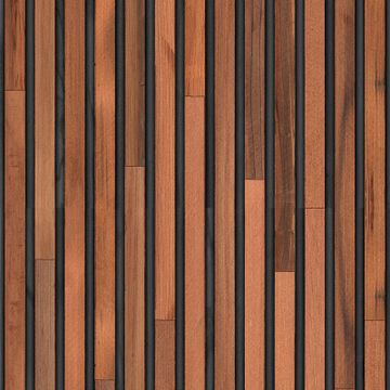 TIM-01 Timber Strips teak on black by NLXL - view 2
