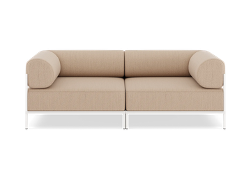 Noah Sofa - 2-Sitzer - Weiß by Noah Living