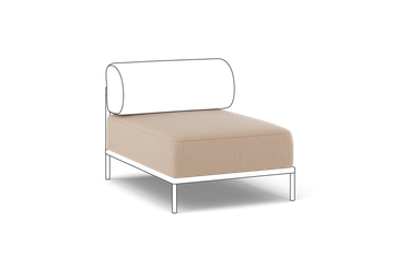 Noah Sofa - Stoffbezug Sitzmodul 70 by Noah Living