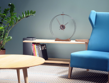 AIRE - Table-top wooden clock by Nomon - view 3