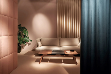 MIXTA TRIO - Wood and marble coffee table by Nomon - view 3